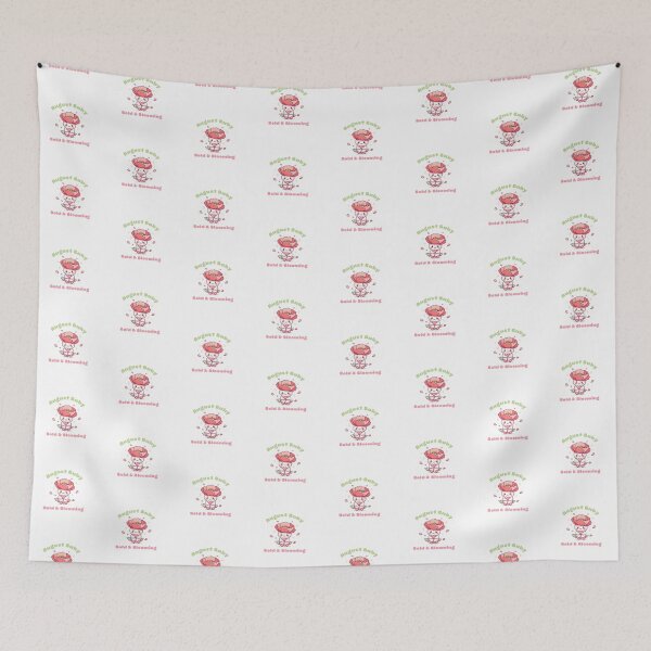 Item preview, Cute Kawaii Pastel Poppy Flower Character - August Birthday Baby designed and sold by Tiny Zoom.