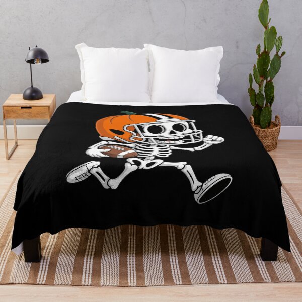 Item preview, Skeleton American Football Player Spooky Sports Graphic designed and sold by VENOM0RIOT.