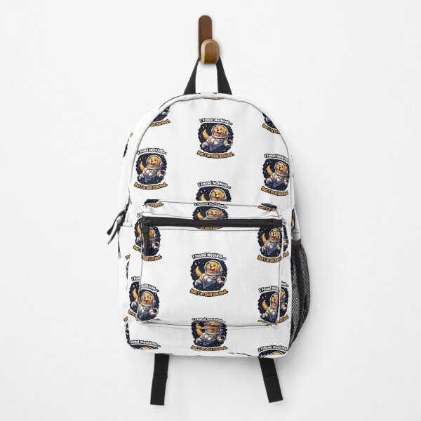 Item preview, I Found Nothing… But I’m Still Excited. — Astronaut Golden Retriever Sticker designed and sold by Gentlestate.