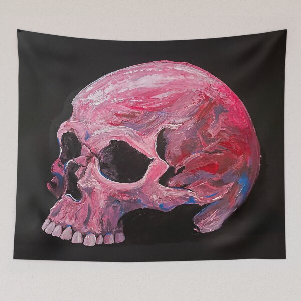 Aperçu de l'œuvre Magenta Macabre 2024 créée et vendue par NCZKI.