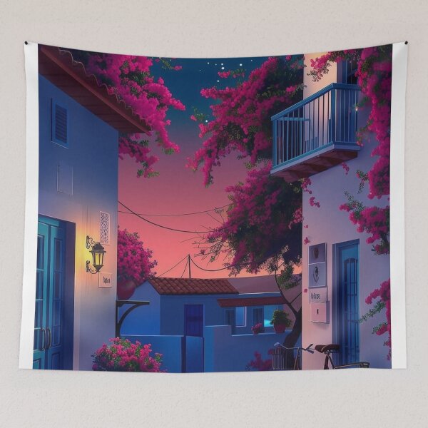 Item preview, Abstract Ponyo on the Cliff by the Sea aOdyssey designed and sold by Rishstrethphoto.