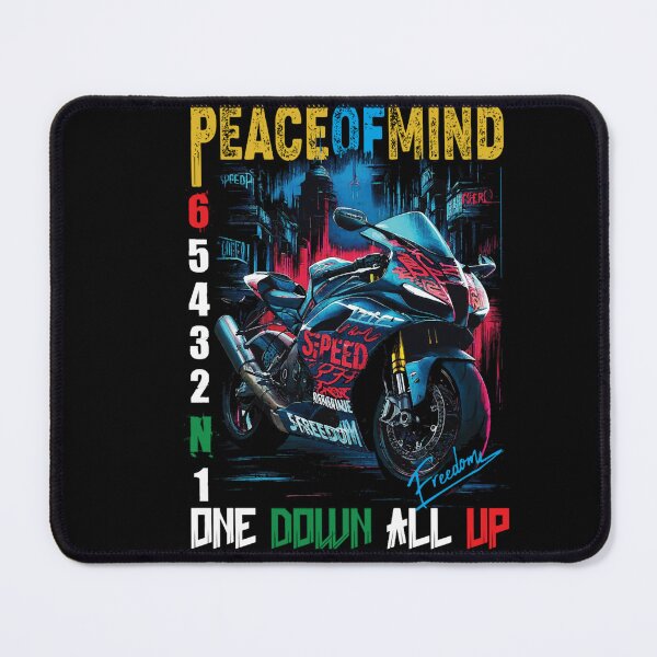 Item preview, Peace of Mind Motorcycle Freedom Design designed and sold by FroggyBaBoy.