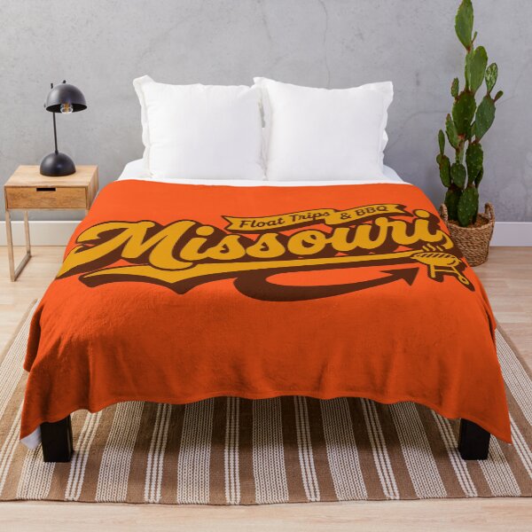 Item preview, Missouri Retro Script Float Trips and BBQ Vintage Aesthetic designed and sold by Cozy-Old-Pub.