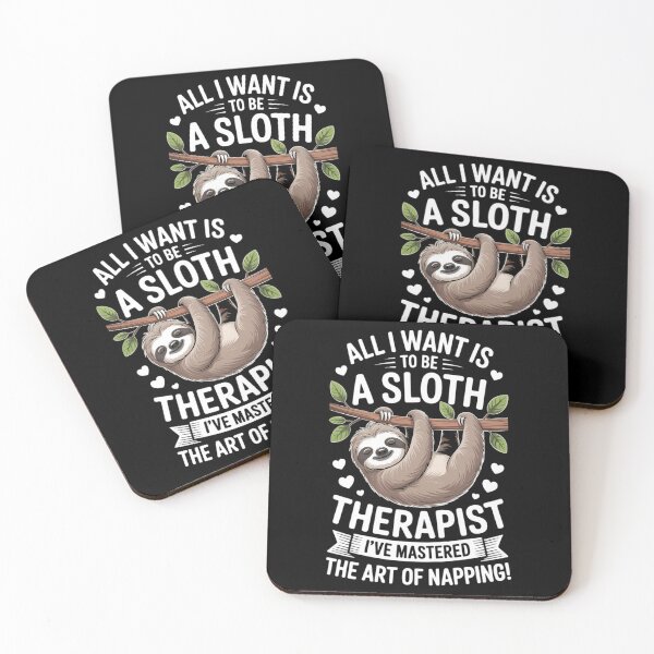 Item preview, Sloth therapist Nap All Day Sleep All Night Sloth Napping designed and sold by VENOM0RIOT.
