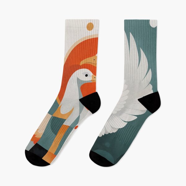 Item preview, Swan Dance geometric abstraction designed and sold by LioTou.