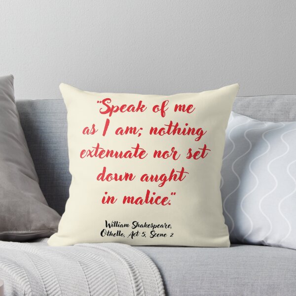 Item preview, Lit Shakespeare Quote from Othello designed and sold by CharlottePlaceArt.