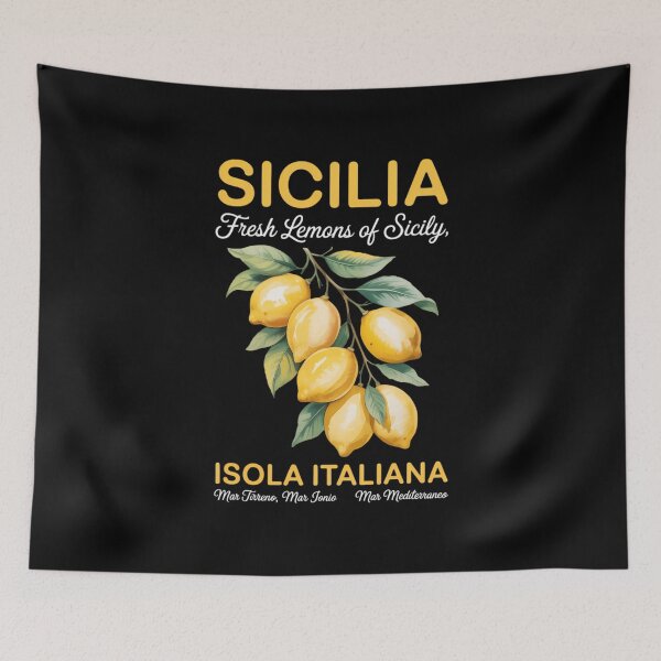 Item preview, Sicilia Island Italy Positano Sicily Lemons designed and sold by VENOM0RIOT.