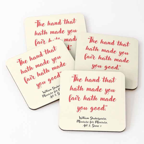 Item preview, Dope Shakespeare Quote from Measure for Measure designed and sold by CharlottePlaceArt.