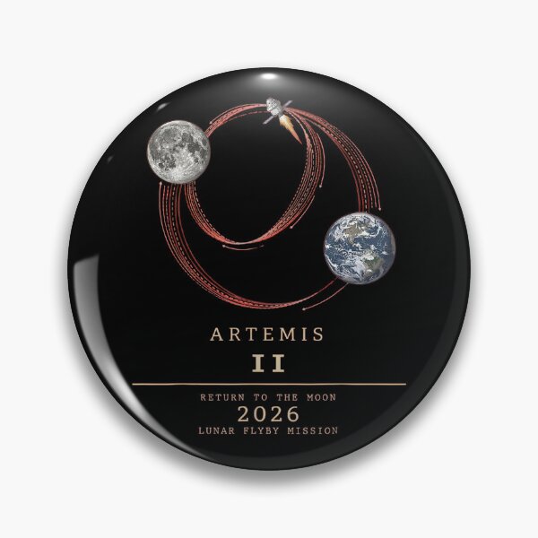 Item preview, Vintage Artemis II Return To The Moon 2026 Lunar Flyby Mission  designed and sold by DVMavix.