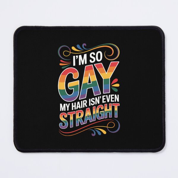 Item preview, So Gay My Hair Isn't Even Straight Pride LGBT designed and sold by Moon-Ape.