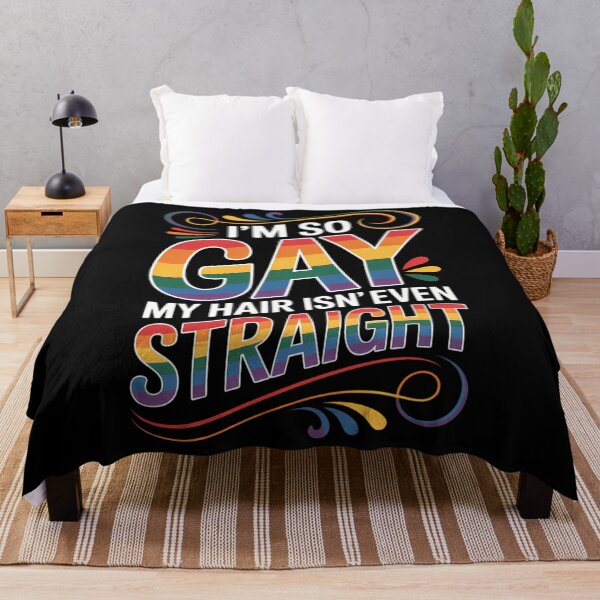 Item preview, So Gay My Hair Isn't Even Straight Pride LGBT designed and sold by Moon-Ape.