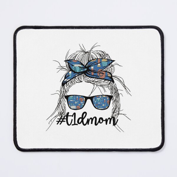 Item preview, T1D Mom Funny Shirt designed and sold by ChockletBoy.