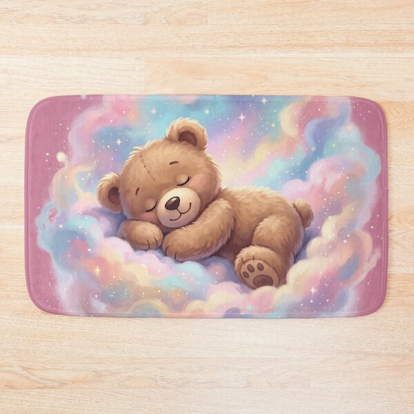 Item preview, Sleeping teddy bear designed and sold by FluffyGallery.