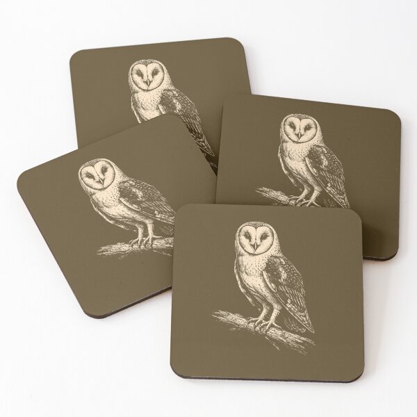 Item preview, Classic Barn Owl Engraving Inspired designed and sold by donwillisjrart.
