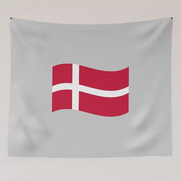 Item preview, Flag Denmark / wave designed and sold by fritzlang.
