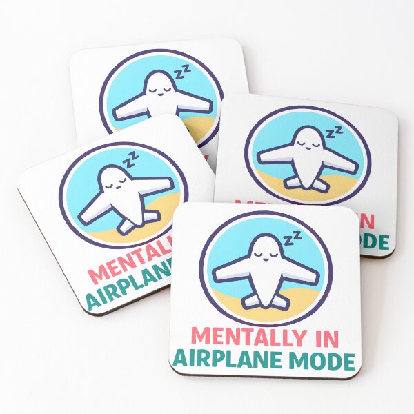 Item preview, Mentally in Airplane Mode designed and sold by Arpitkahar.