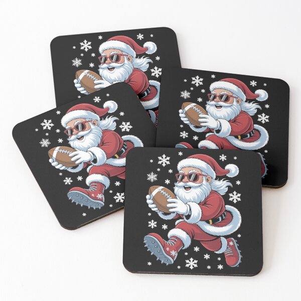 Item preview, Santa Playing Football Men Boys Christmas Football Players designed and sold by VENOM0RIOT.