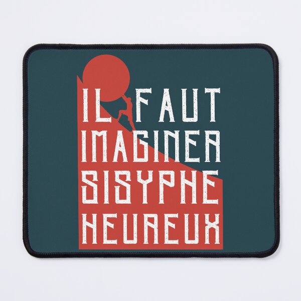 Item preview,  Albert Camus: il faut imaginer sisyphe heureux ( le mythe de sisyphe ) designed and sold by artbleed.
