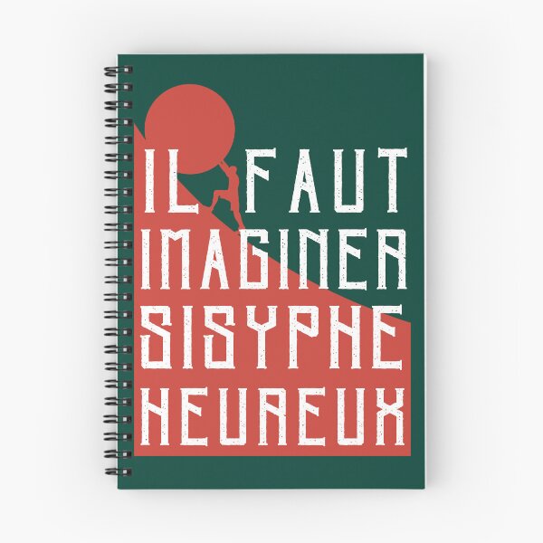 Item preview,  Albert Camus: il faut imaginer sisyphe heureux ( le mythe de sisyphe ) designed and sold by artbleed.