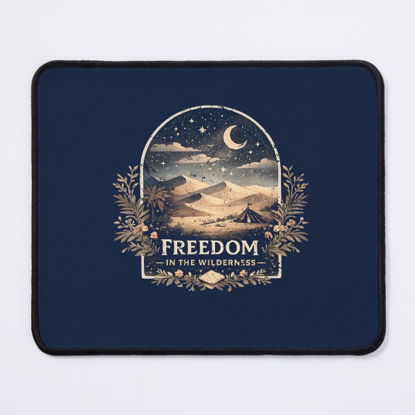 Item preview, Freedom in the Wilderness – Exodus Desert Faith Design designed and sold by Thank-HaShem.