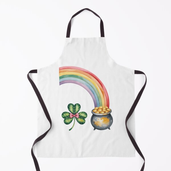 Item preview, St Patricks Day Cute St Pattys Shamrock Lucky Rainbow designed and sold by VENOM0RIOT.