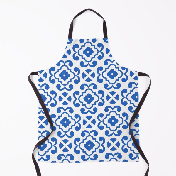 Item preview, Mediterranean ceramic tile in Blue, azulejo designed and sold by CHERRY--SHOP.