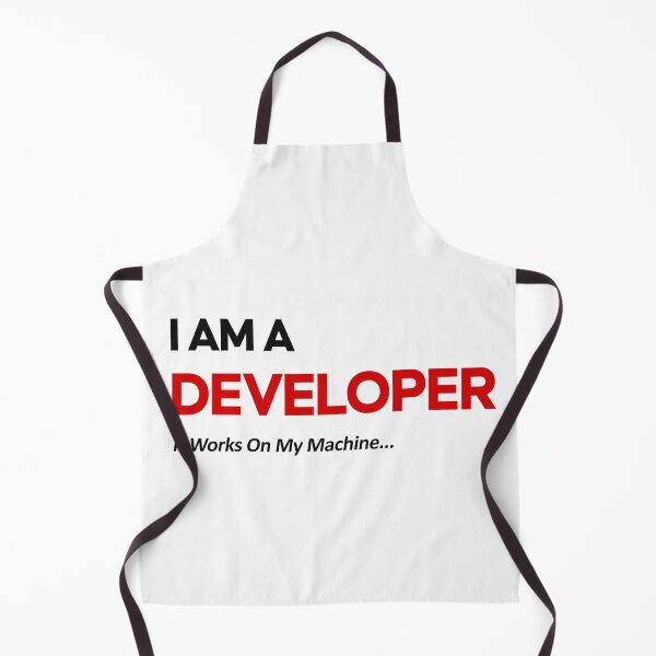Item preview, I Am A Developer – It Works On My Machine Funny Programmer Meme Coding Humor designed and sold by amareshdas008.