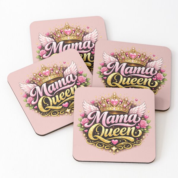 Item preview, Mama Queen Shirt – Sweet Mother's Day Gift, Pink Gold Crown Mom Design designed and sold by MrsMimpi.