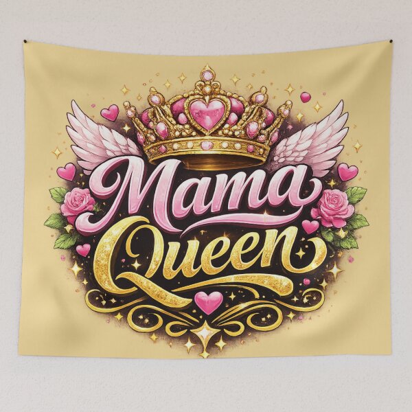 Item preview, Mama Queen Shirt – Sweet Mother's Day Gift, Pink Gold Crown Mom Design designed and sold by MrsMimpi.