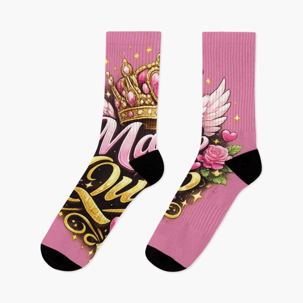 Item preview, Mama Queen Shirt – Sweet Mother's Day Gift, Pink Gold Crown Mom Design designed and sold by MrsMimpi.