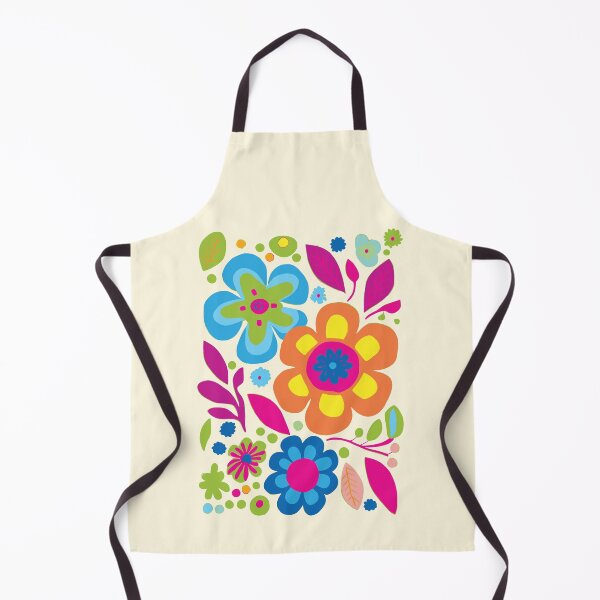 Item preview, Cool Colorful Capacious Folk Floral Abstract Design designed and sold by CharlottePlaceArt.