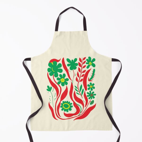 Item preview, Cool Colorful Capacious Folk Floral Abstract Design designed and sold by CharlottePlaceArt.
