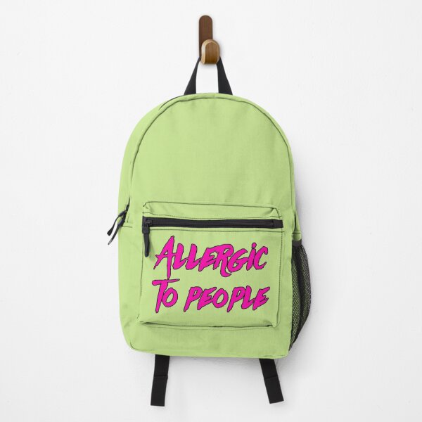 Item preview, Allergic to People Phrase Introverts Sarcastic Humor Antisocial Funny Design designed and sold by AstronautMerch.