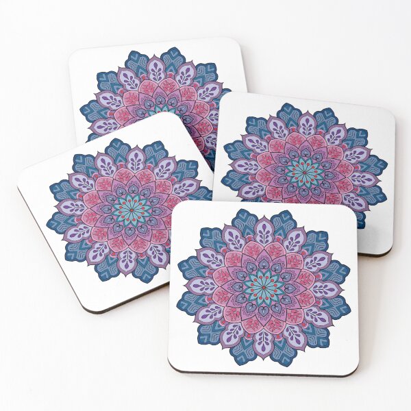 Item preview, Zen Mandala Flower – Colorful Floral Meditation Art for Relaxation & Mindfulness designed and sold by NUSUSDREAM.
