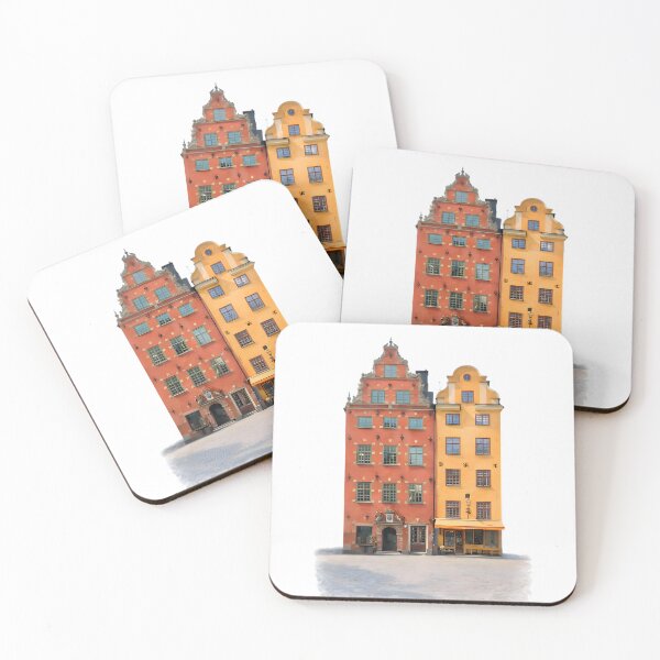 Item preview, Gamla Stan buildings designed and sold by Sunny806.