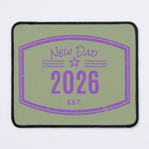 Item preview, Arrivals range - New Dad Est. 2026 Vintage Emblem designed and sold by Teacuppupdesign.