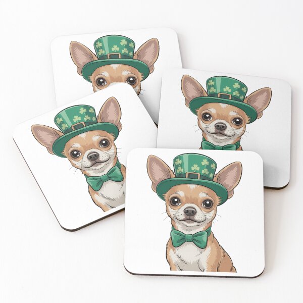 Item preview, St Patrick's Day Chihuahua Dog Lover Pet Dog Owner designed and sold by papertaless.