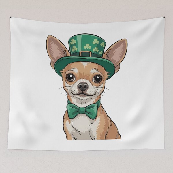 Item preview, St Patrick's Day Chihuahua Dog Lover Pet Dog Owner designed and sold by papertaless.