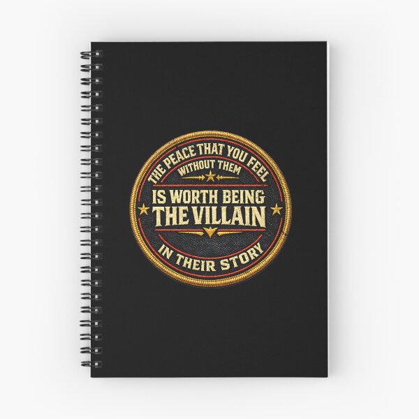 Item preview, The peace that you feel without them is worth being the villain in their story designed and sold by Pflugart.