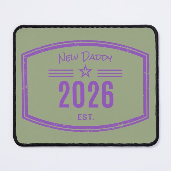 Item preview, Arrivals range - New Daddy Est. 2026 Vintage Emblem designed and sold by Teacuppupdesign.