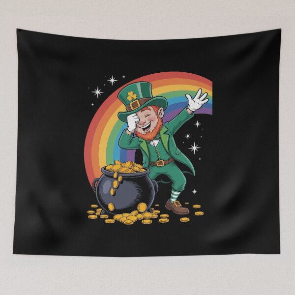 Item preview, St Patricks Day Dabbing Leprechaun Dance designed and sold by VENOM0RIOT.