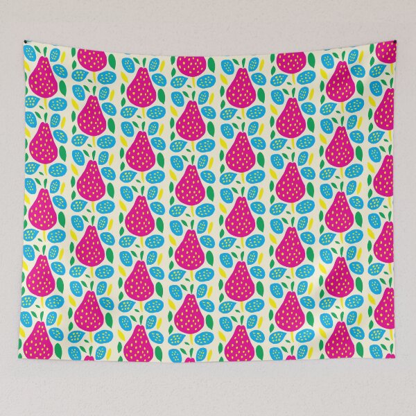 Item preview, Cool Colorful Capacious Folk Floral Abstract Design designed and sold by CharlottePlaceArt.