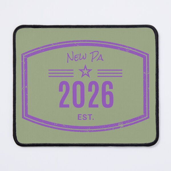 Item preview, Arrivals range - New Pa Est. 2026 Vintage Emblem designed and sold by Teacuppupdesign.