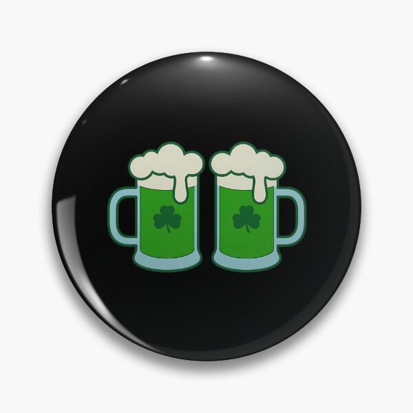 Item preview, St Patricks Day Drinking Irish Shamrock Green Beer Mug designed and sold by VENOM0RIOT.