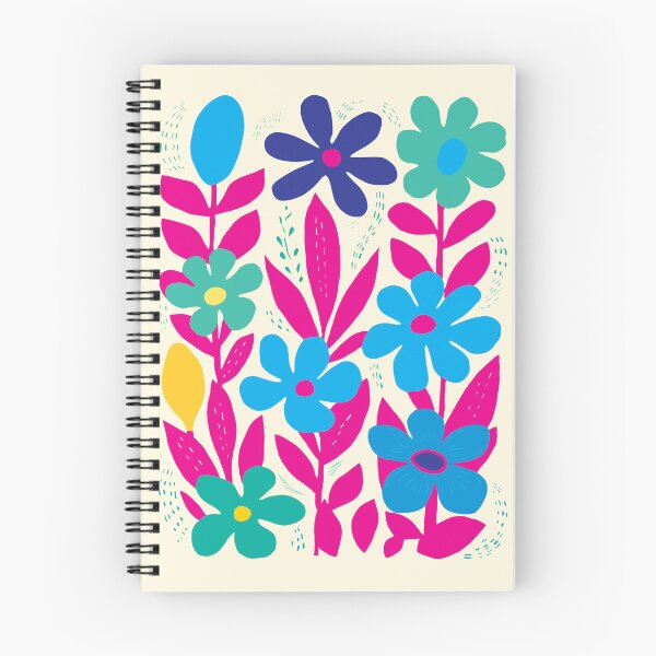 Item preview, Cool Colorful Capacious Folk Floral Abstract Design designed and sold by CharlottePlaceArt.