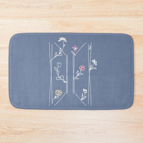 Item preview, BTS Floral Logo designed and sold by VedaSeraphina.
