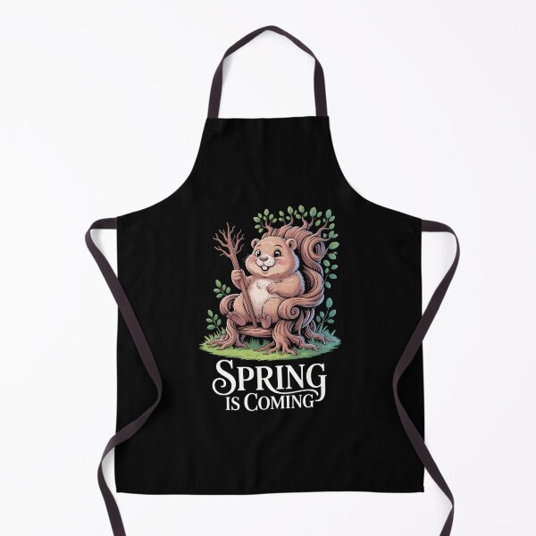 Item preview, Spring is Coming Groundhog Day designed and sold by VENOM0RIOT.