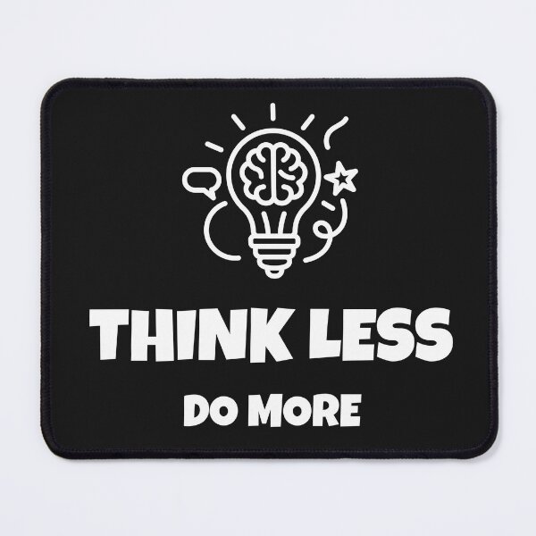 Item preview, Think Less Do More ? | Motivational Quote T-Shirt | Productivity Mindset Design designed and sold by Adishadab.