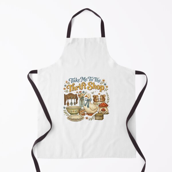 Item preview, Take Me To The Thrift Shop – Funny Thrifting Lover Vintage Design designed and sold by DoodloraStudio.