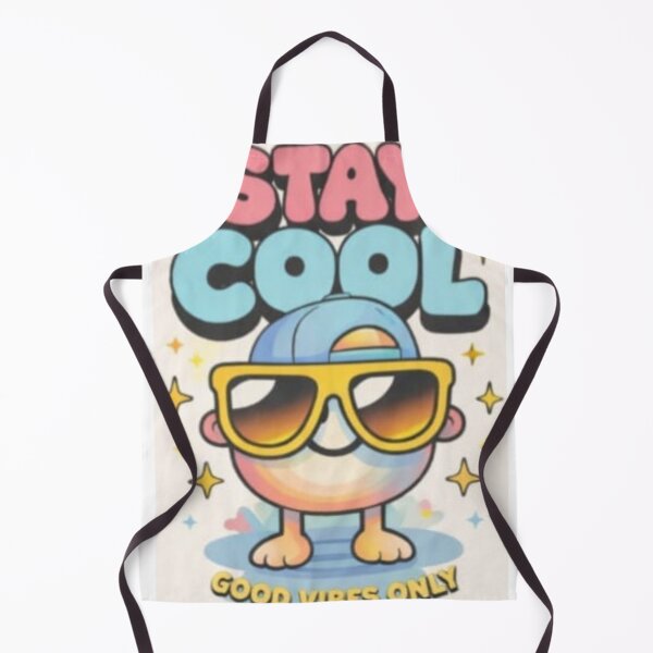 Item preview, Stay Cool Good Vibes Ghost-Design Illustration designed and sold by The Crafted Spirits.